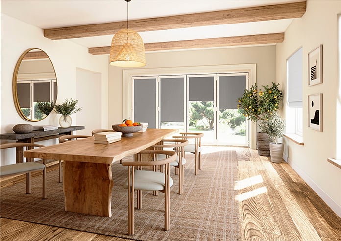 Nocturne (Blackout), Slate Grey - Stick Fit Slim Honeycomb Blind - Image 6